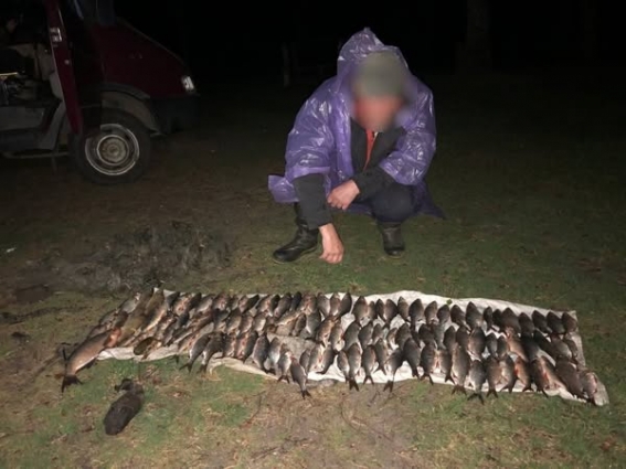 За тиждень на Житомирщині виявлено грубі порушення Правил рибальства на загальну суму збитків майже 230 тис. грн.