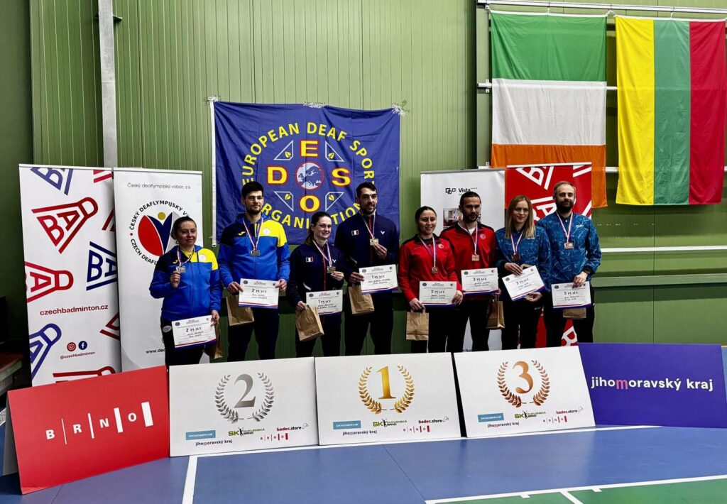 Спортсмени з Житомирщини посіли 2 місце на Чемпіонаті Європи з бадмінтону