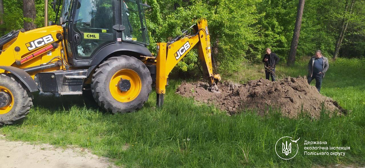 Станишівська сільська рада ліквідувала витік неочищених стічних вод у річку Тетерів в селищі Слобода-Селець