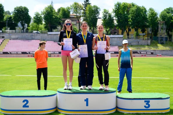 Юні легкоатлети Житомирщини вибороли 8 медалей на чемпіонаті України