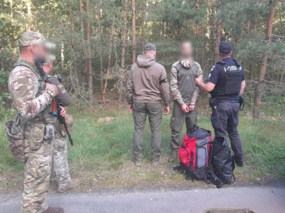 Із ножем на прикордонника: на Житомирщині затримали правопорушника