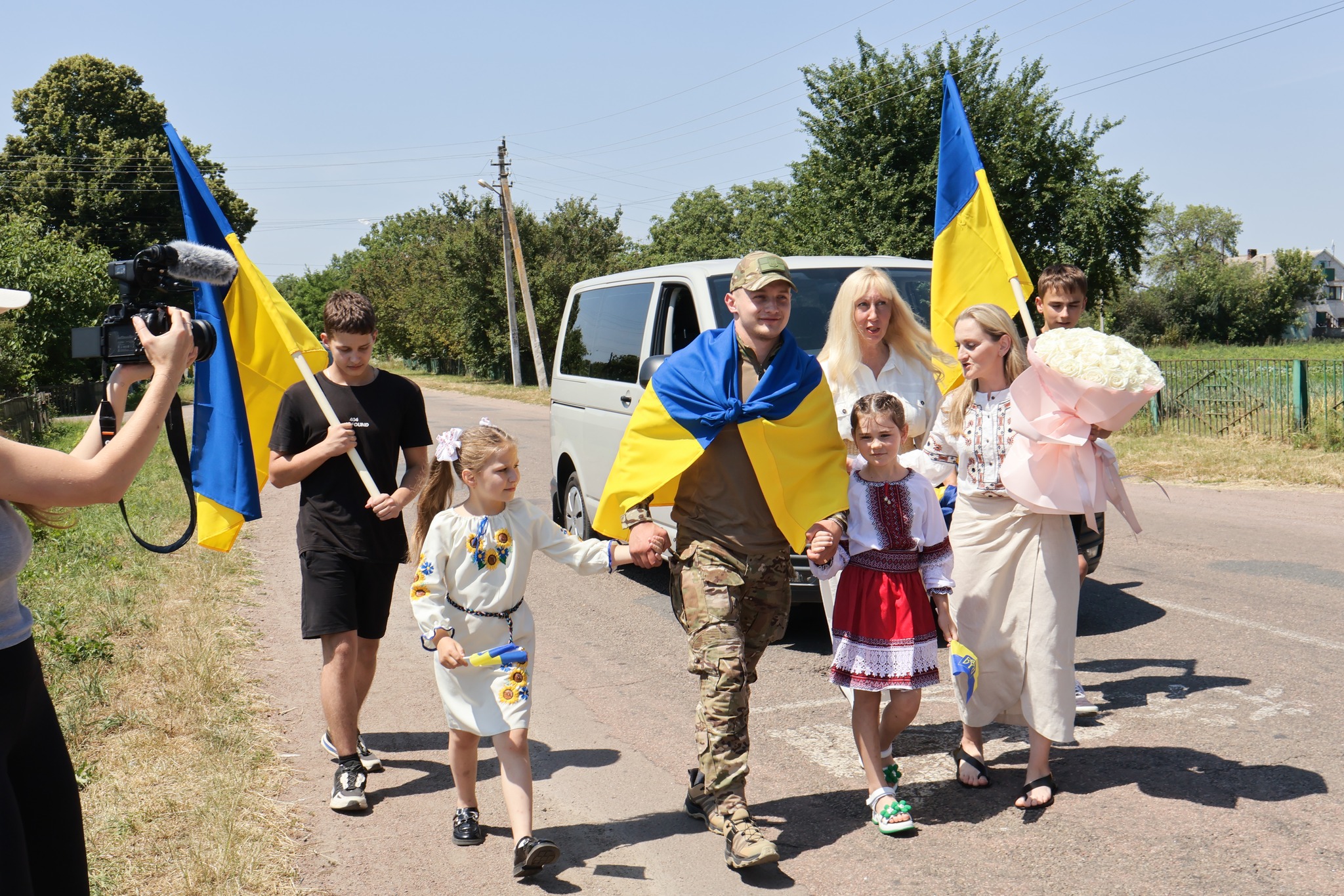 Додому з російського полону повернувся військовий Денис Заліско з Черняхівської громади