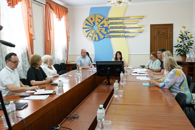 У Житомирі відбулося засідання постійної комісії з гуманітарних питань