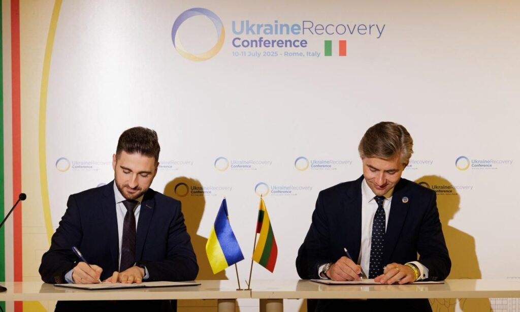 Конференція з питань відновлення України в Римі: відбудова ліцею №25 у Житомирі