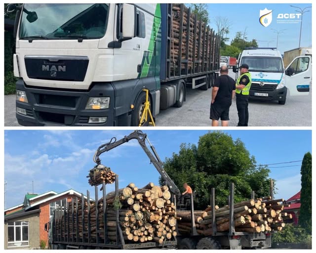 Вантажівку з порушенням вагових норм та порушенням режиму праці та відпочинку водієм зупинили інспектори Укртрансбезпеки на Житомирщині