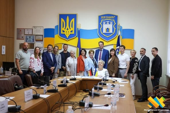 Житомир відвідала німецька делегація з німецького міста Кассель