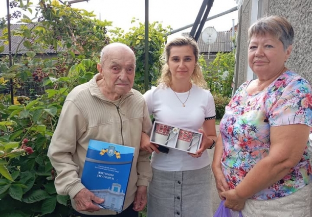 Житель с. Троянів на Житомирщині відсвяткував 102-річний ювілей