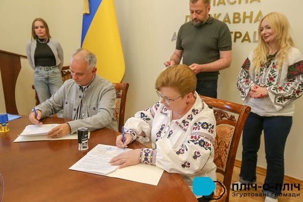 Житомирська та Менська громади – партнери у межах проєкту «Пліч-о-пліч: Згуртовані громади»