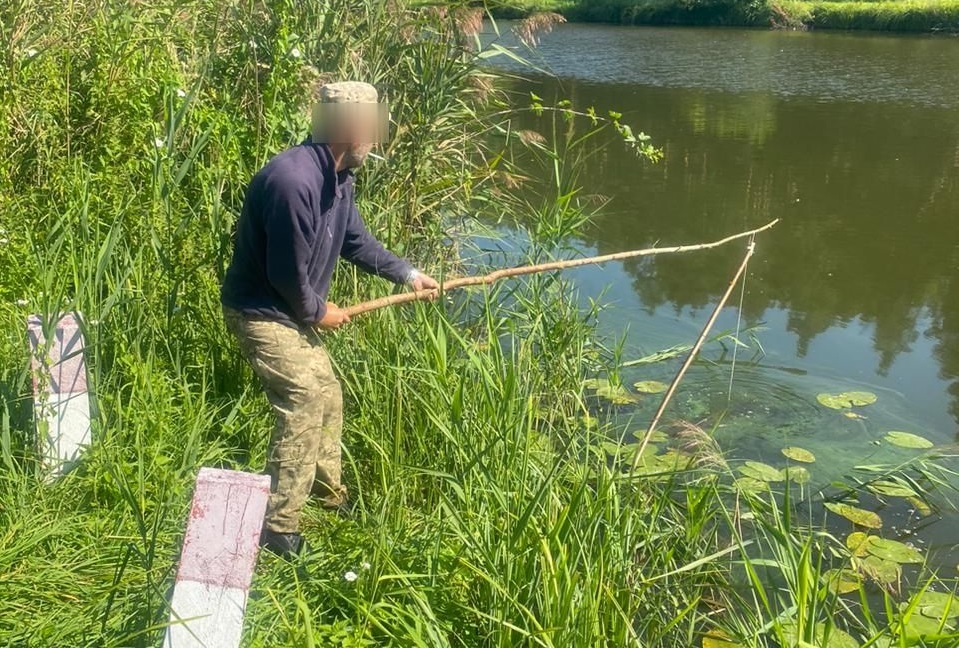 На річці Случ в селі Миропіль зафіксовано чергове порушення правил рибальства
