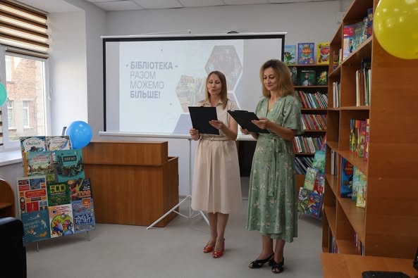 У Звягелі відкрили оновлений культурно-освітній бібліопростір «ЕКО»