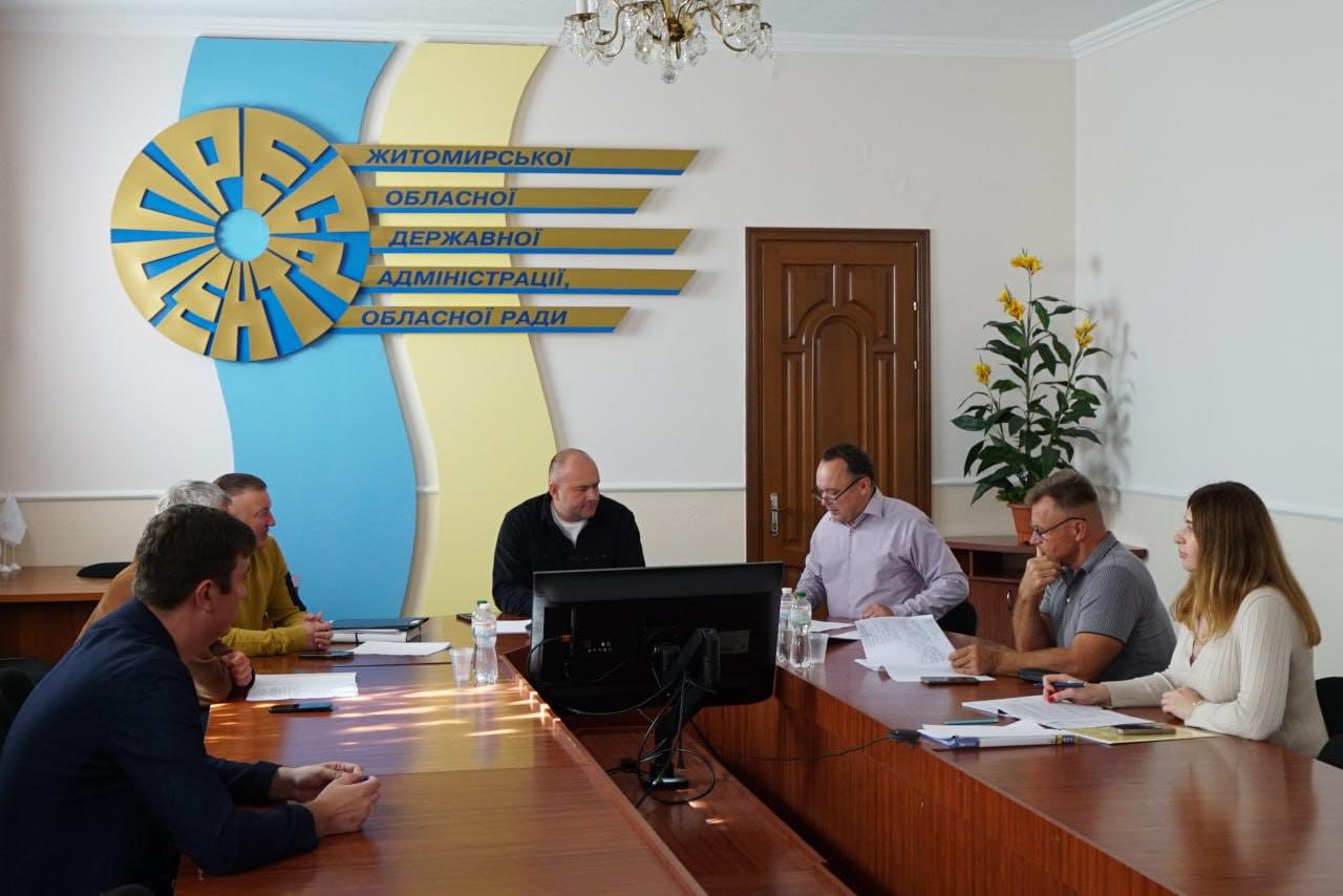 Визначено переможців конкурсів на посади керівників комунальних підприємств Житомирської обласної ради та начальника Управління майном