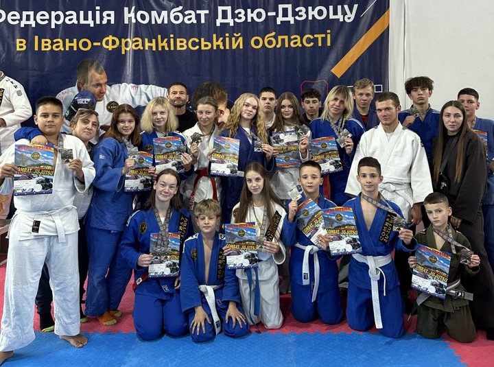Команда спортсменів з Житомирщини виборола призові місця на Кубку України з комбат Дзю-Дзюцу