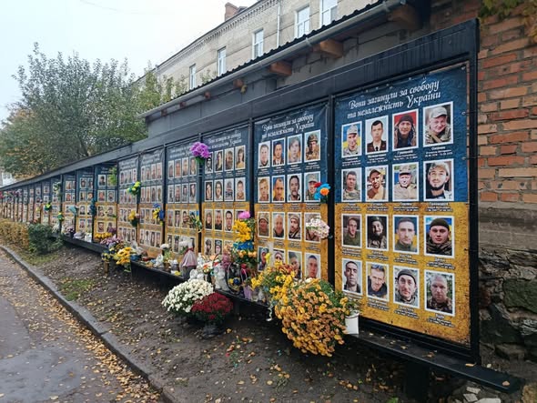 У жовтні Алея пам’яті Героям Бердичівщини поповнилася 16 новими іменами полеглих захисників