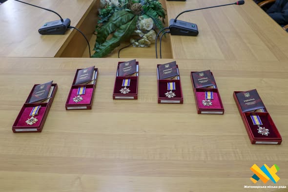 У Житомирі вручили державні нагороди родинам загиблих Захисників
