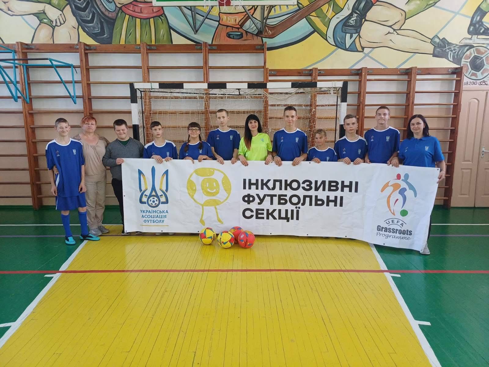 У Бердичеві запрацював центр інклюзивних футбольних секцій