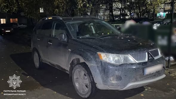 У Житомирі розшукали водія, який покинув місце автопригоди, чоловік був напідпитку