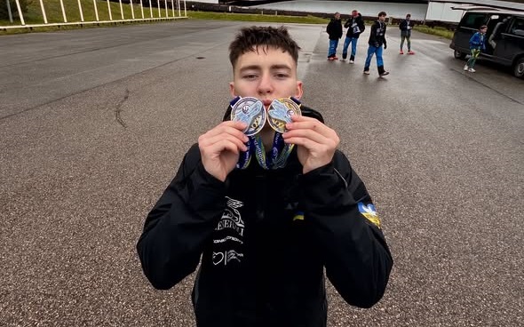 Спортсмен з Житомирщини Ярослав Лавренюк посів призові місця на Чемпіонаті України зі скелетону