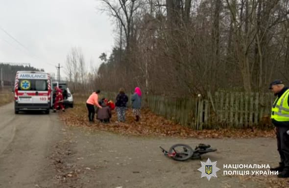 На Коростенщині в ДТП загинула 7-річна дитина