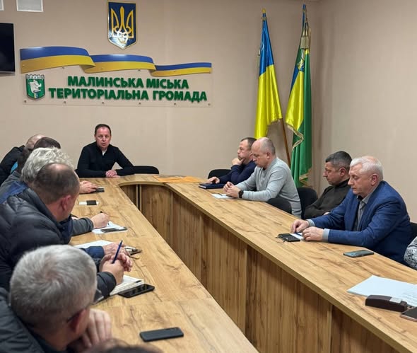 У Малині обговорили забезпечення та функціонування критично важливої інфраструктури в умовах складної енергетичної ситуації