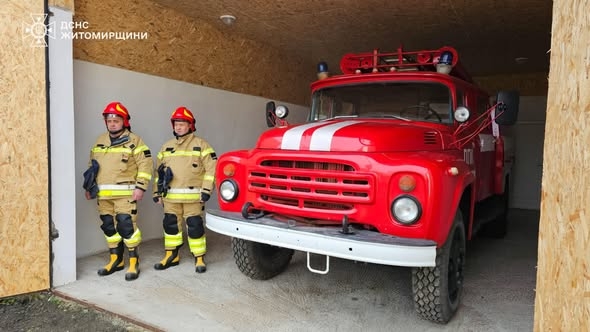 На Житомирщині запрацював ще один підрозділ добровільної пожежної команди