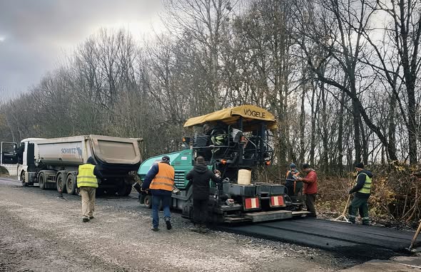 Завершуються ремонтні роботи на регіональній дорозі Житомирщини