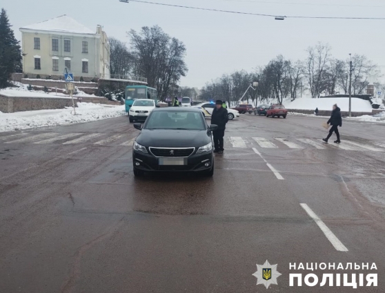 Жителька Коростеня отримала травми у ДТП: поліція з’ясовує обставини