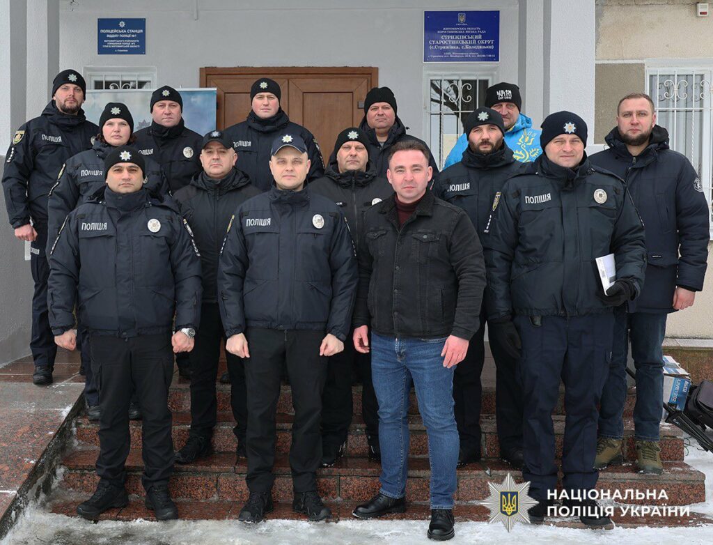 У селі Стрижівка Коростишівської громади відкрито поліцейську станцію