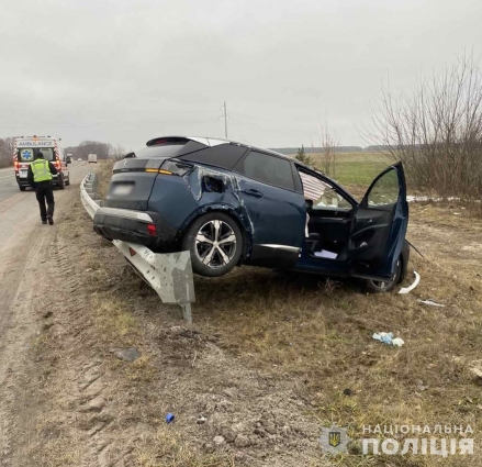 На Житомирщині сталося дві ДТП: один з водіїв був п'яний, інший – порушив ПДР