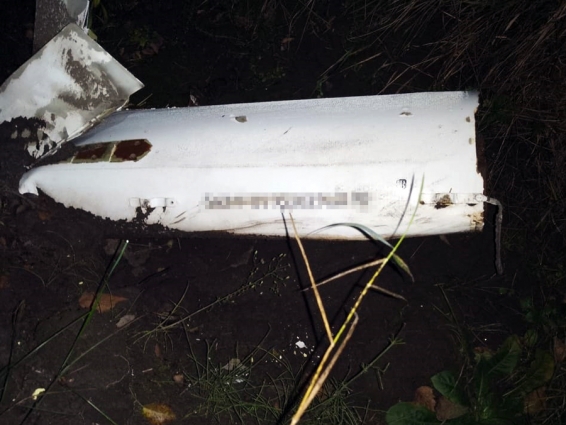 У полі Потіївської громади виявлено уламки ворожої ракети (ФОТО)