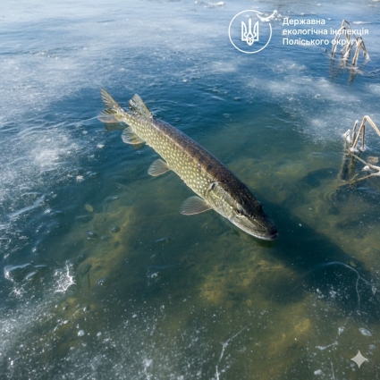 З 15 лютого на Житомирщині та Рівненщині починає діяти заборона на вилов щуки у період нересту