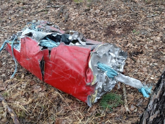 У Баранівській громаді виявили уламки ворожої ракети (ФОТО)