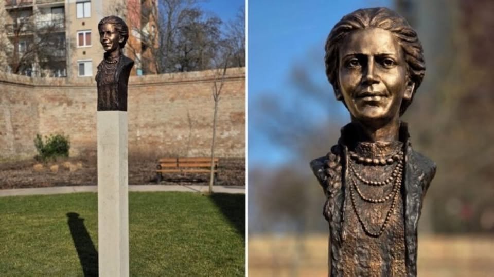 В Угорщині відкрили пам’ятник Лесі Українці