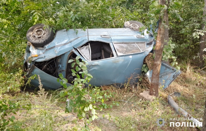 У Радомишлі внаслідок ДТП травми отримали нетверезий водій та пасажир ВАЗівки