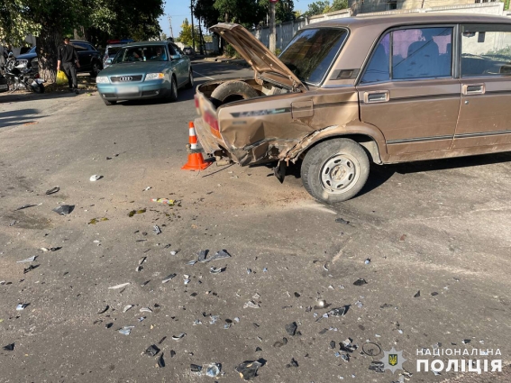 У Житомирі водій ВАЗівки наїхав на мотоцикліста, чоловік в лікарні