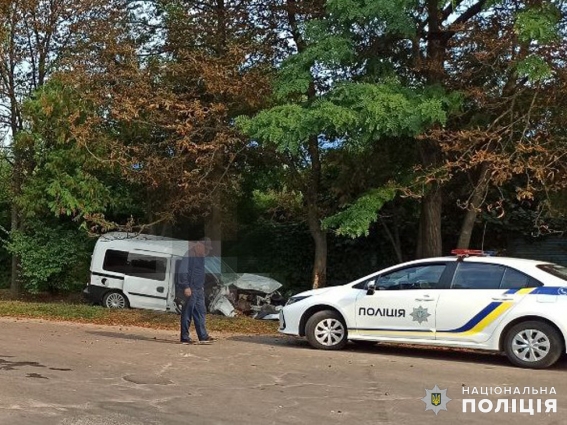У Житомирському районі поліція розпочала розслідування двох ДТП за участі легковиків