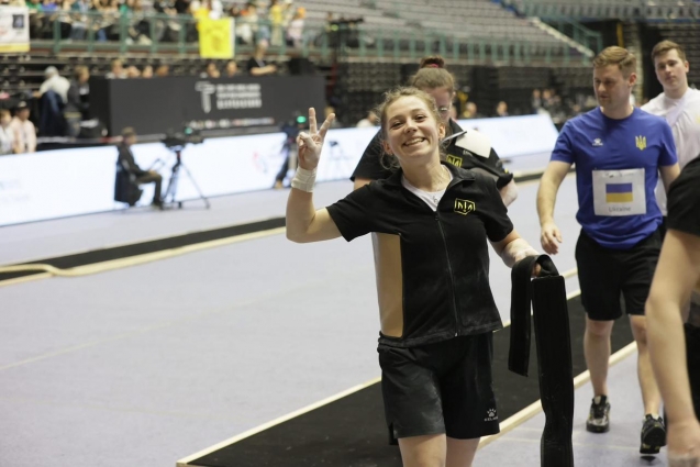 Катерина Шевчук із Житомирщини у складі збірної України здобула бронзову медаль на Чемпіонаті світу-2026 з перетягування канату