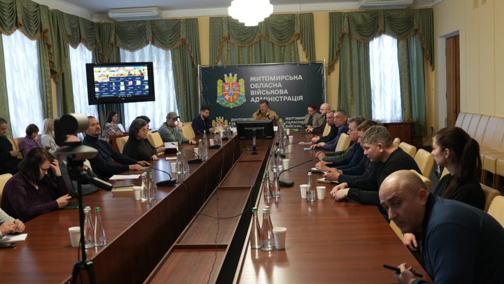 Економіка регіонів, підтримка місцевого бізнесу та реалізація програм: Житомирська ОВА долучилася до наради на рівні Офісу Президента