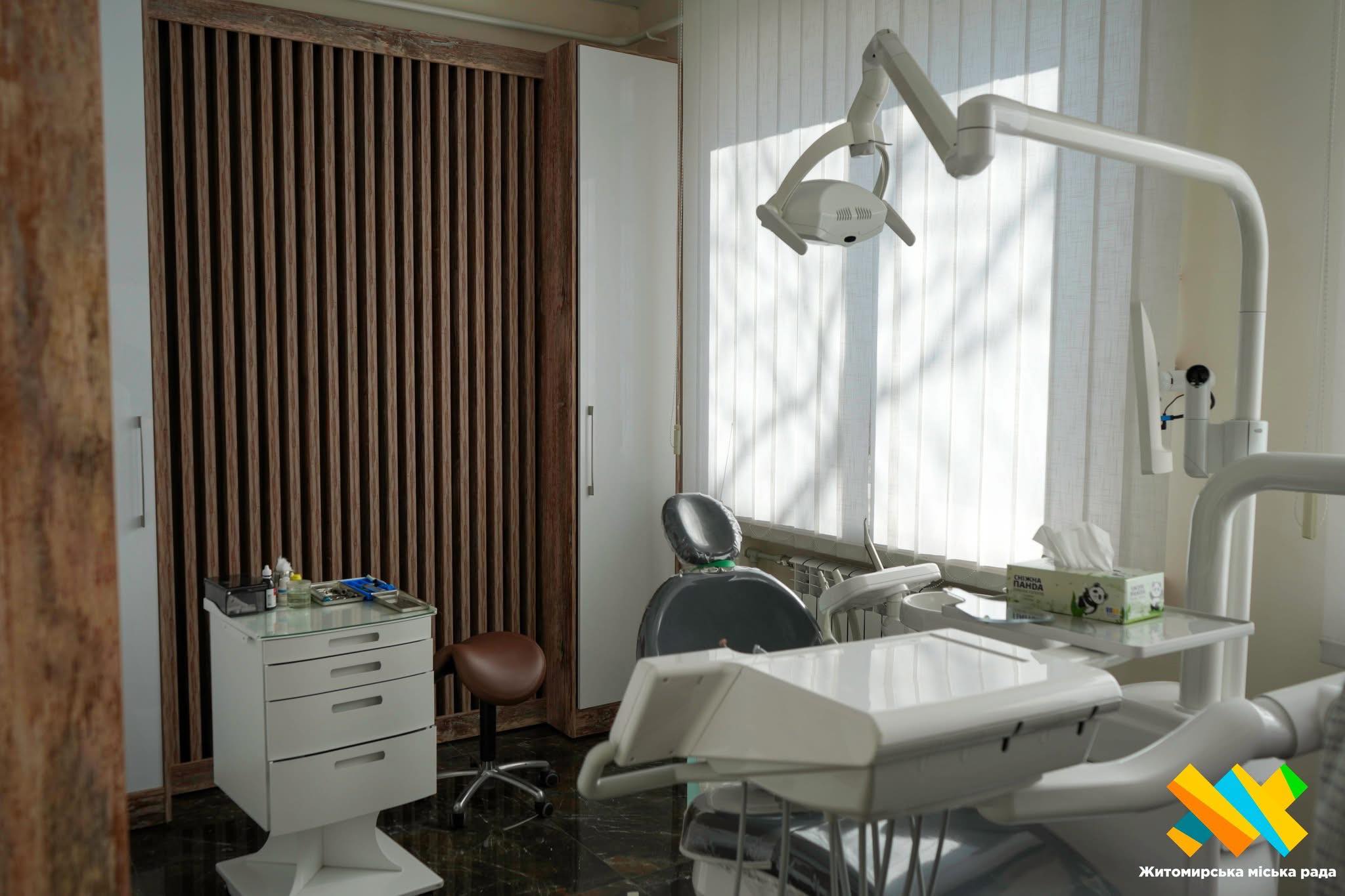 У Житомирі для «Стоматполіклініки №1» на 1,5 млн грн закупать 10 стоматологічних установок