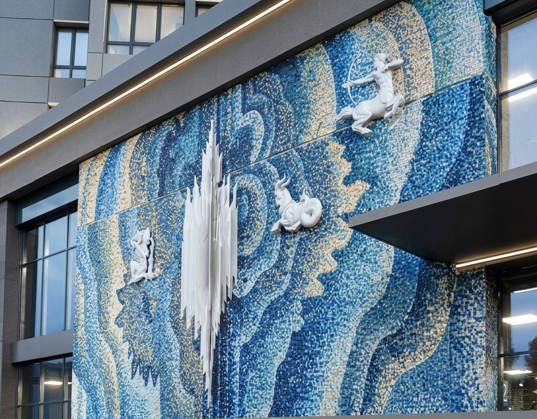 Мозаїчне панно з кінотеатру «Космос» відтворять на новій будівлі