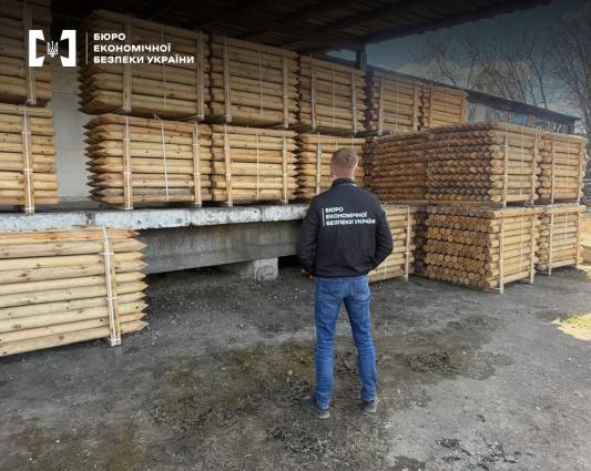 БЕБ викрило одеське підприємство, яке намагалося з Житомирської області вивезти за кордон деревини на 1 млн грн
