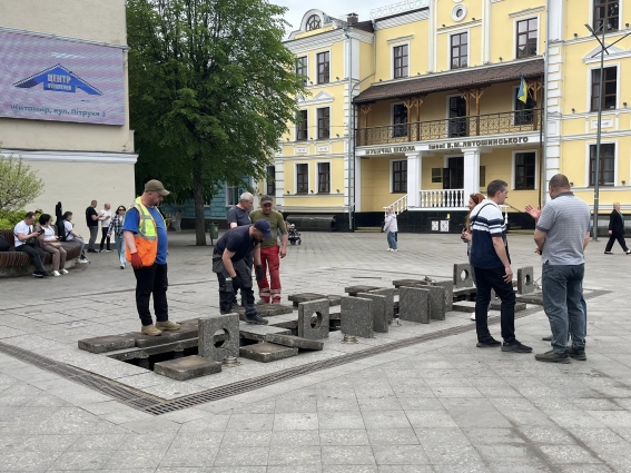 У Житомирі готують фонтани до запуску: планують запустити 5 водограїв