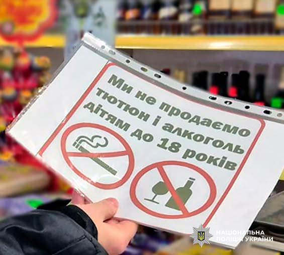 6800 гривень штрафу за продаж алкогольних напоїв неповнолітнім: у Житомирі поліцейські виявляють порушення правил торгівлі