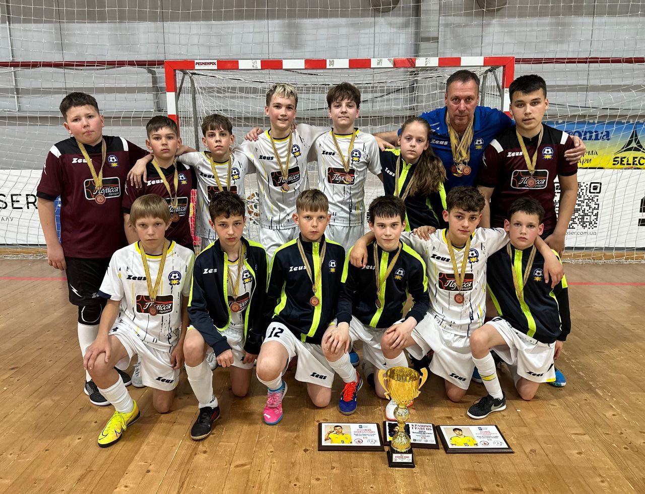 ДЮСШ «Академія футзалу» — бронзовий призер Чемпіонату України з футзалу U-13 Вищої ліги
