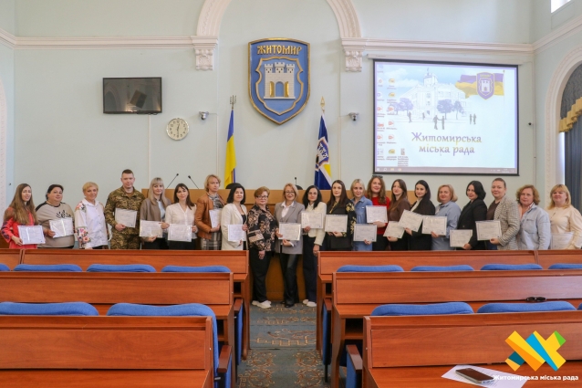 У Житомирі вручили сертифікати учасникам міжнародного проєкту з профілактики онкозахворювань від Варшавського університету