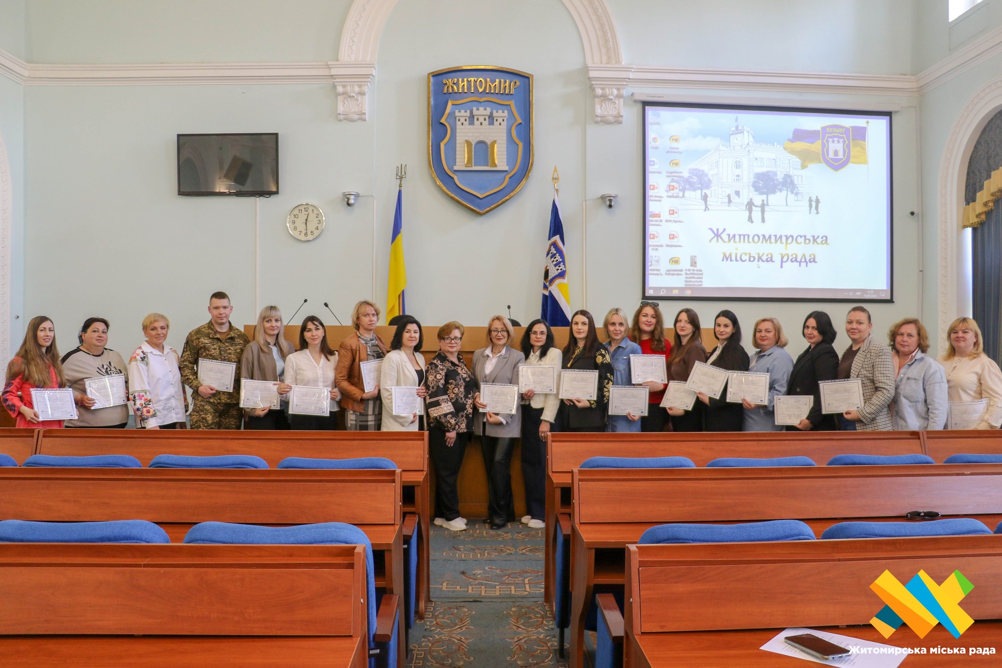 У Житомирі вручили сертифікати учасникам міжнародного проєкту з профілактики онкозахворювань від Варшавського університету