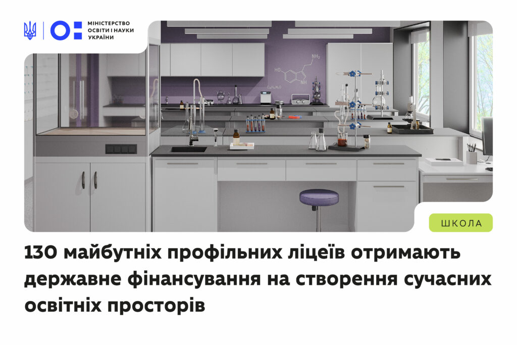 Житомирщина отримає понад 37 млн грн на модернізацію майбутніх академічних ліцеїв