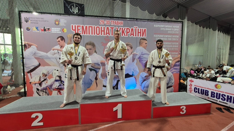 Спортсмени з Житомирщини посіли призові місця в чотирьох чемпіонатах України з кіокушинкай карате