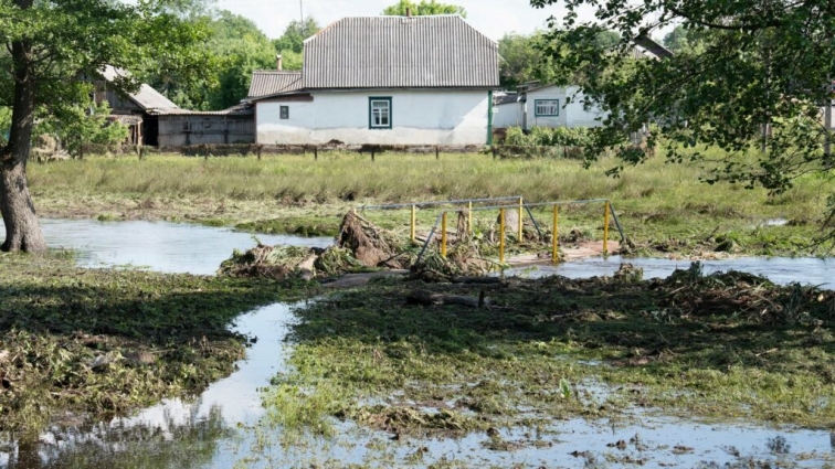 Віталій Бунечко відвідав Ушомирську громаду, де ліквідовують наслідки негоди