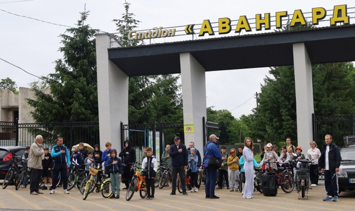 У Звягелі відбувся дитячий велопробіг, присвячений Дню міста та четвертій річниці повернення місту його історичної назви