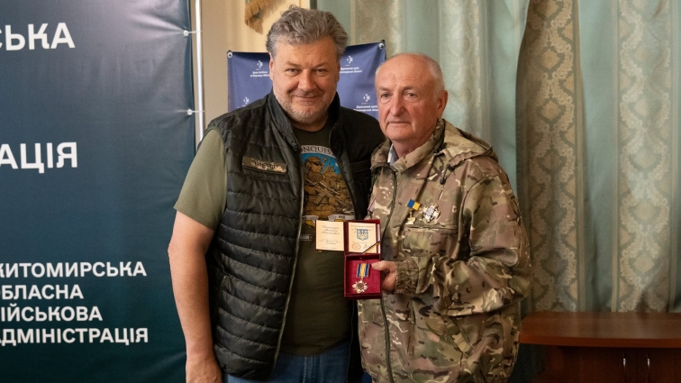 У Житомирі вручили державні відзнаки ліквідаторам наслідків аварії на Чорнобильській АЕС